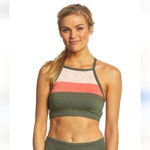 Prana Alois‎ yoga sports bra,molded foam cups,bralette,L